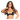 Wetlook Half Cup Zip Bra Black