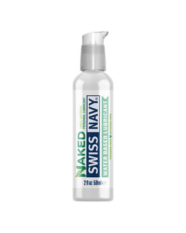 Swiss Navy Naked All Natural Water Based Lubricant 2oz/58ml