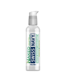 Swiss Navy Naked All Natural Water Based Lubricant 4oz/118ml