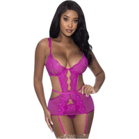 Cutout Dress and G-String Set