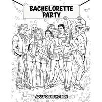 Bachelorette Party Colouring Book