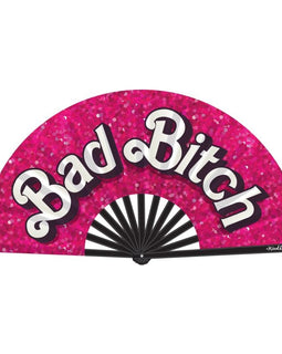 Bad Bitch Folding Fan