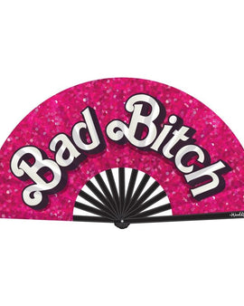 Bad Bitch Folding Fan