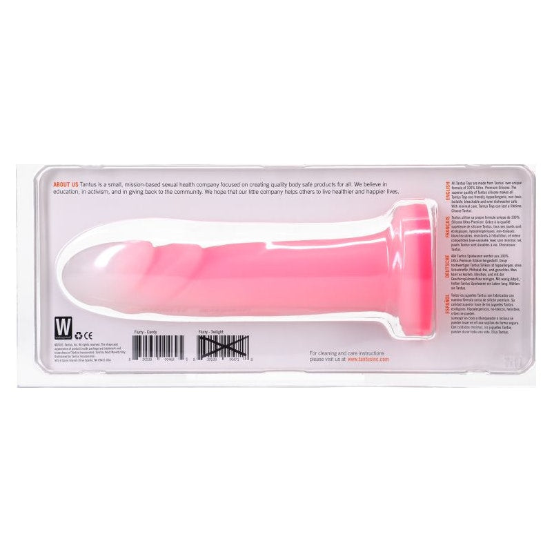 Flurry Dual Density Dildo Rose Quartz