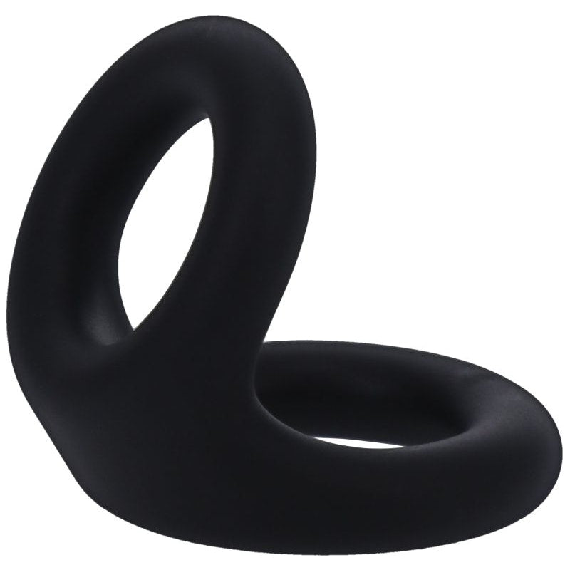 Uplift Silicone Cock Ring Onyx