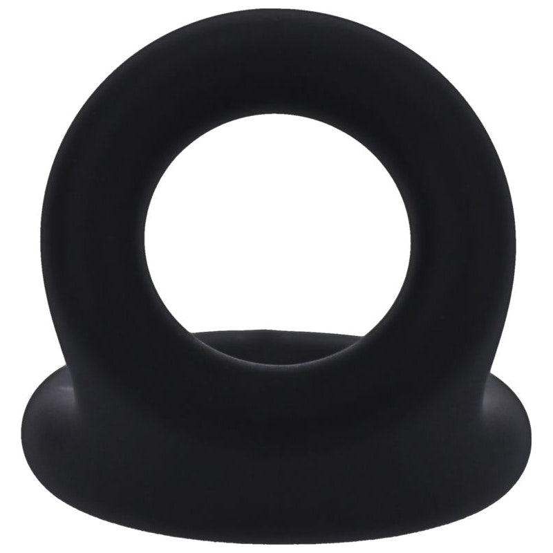 Uplift Silicone Cock Ring Onyx