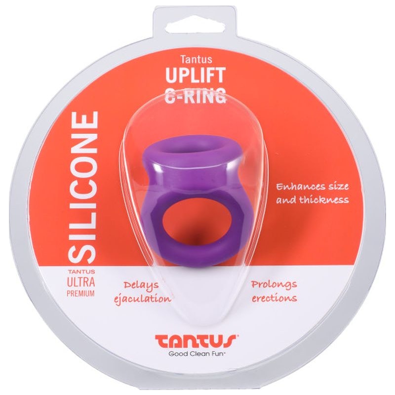 Uplift Silicone Cock Ring Lilac