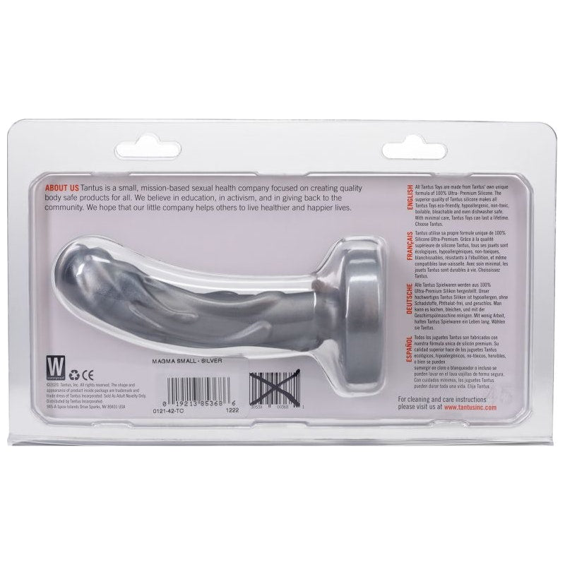 Mini Magma Dildo Silver