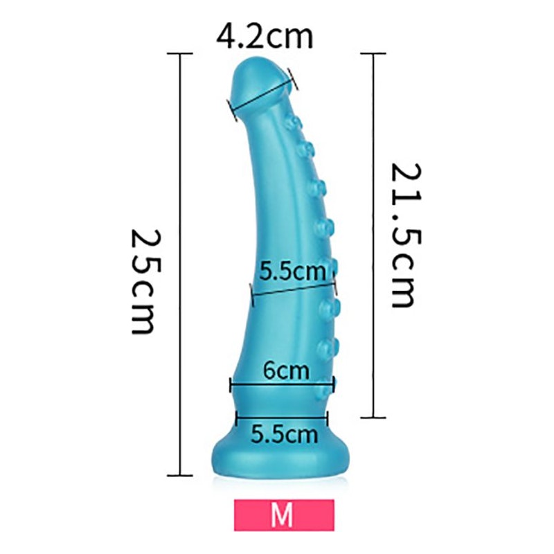 OctoCock Liquid Silicone Dildo Medium