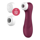 Satisfyer Pro 2 Gen 3 with Liquid Air Vibration and Bluetooth Wine Red