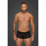 Leopard Flock Short Shorts