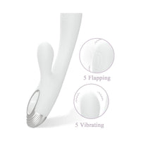 Pada Rabbit and G-Spot Pulsing Vibrator White