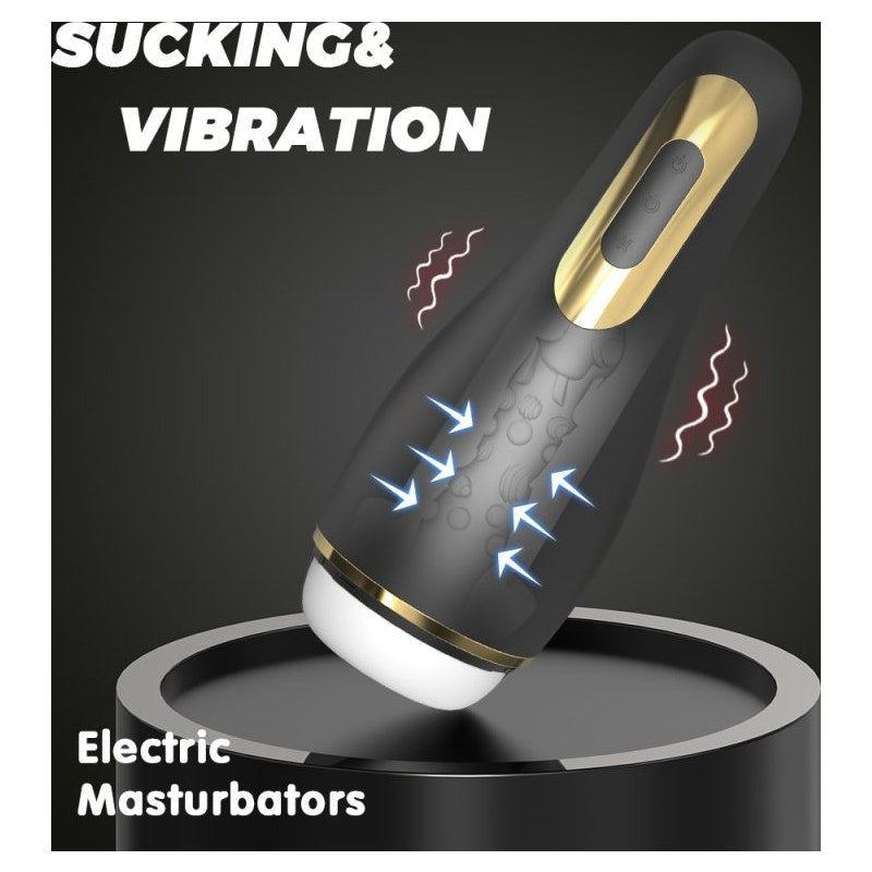 Capas Thrusting and Sucking Auto USB Masturbator