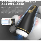 Capas Thrusting and Sucking Auto USB Masturbator