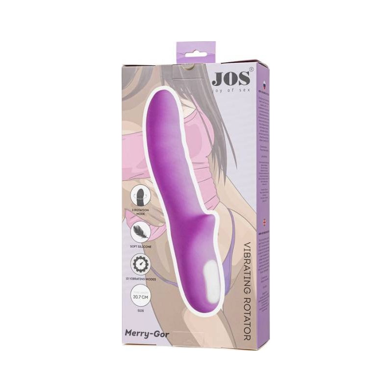 JOS Merry Gor Rotating Shaft Vibrator Violet