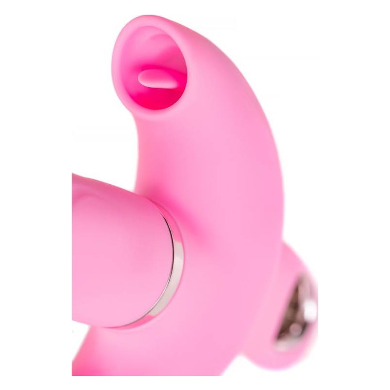 JOS Twist Me Triple G-Spot, Anal and Clit Stim Vibrator Pink