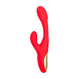 JOS Patti Moving Tongue Rabbit Vibrator Red