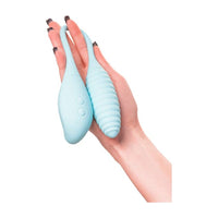 JOS Roow Vaginal and Clitoral Air Pulse Stimulator Blue