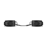 Faux Leather Handcuffs Black